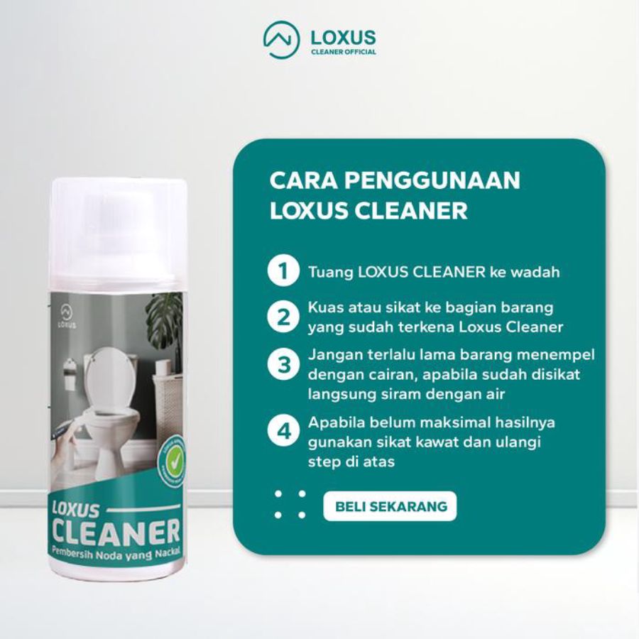 Loxus Cleaner Cairan Pembersih Kamar Mandi 500ml