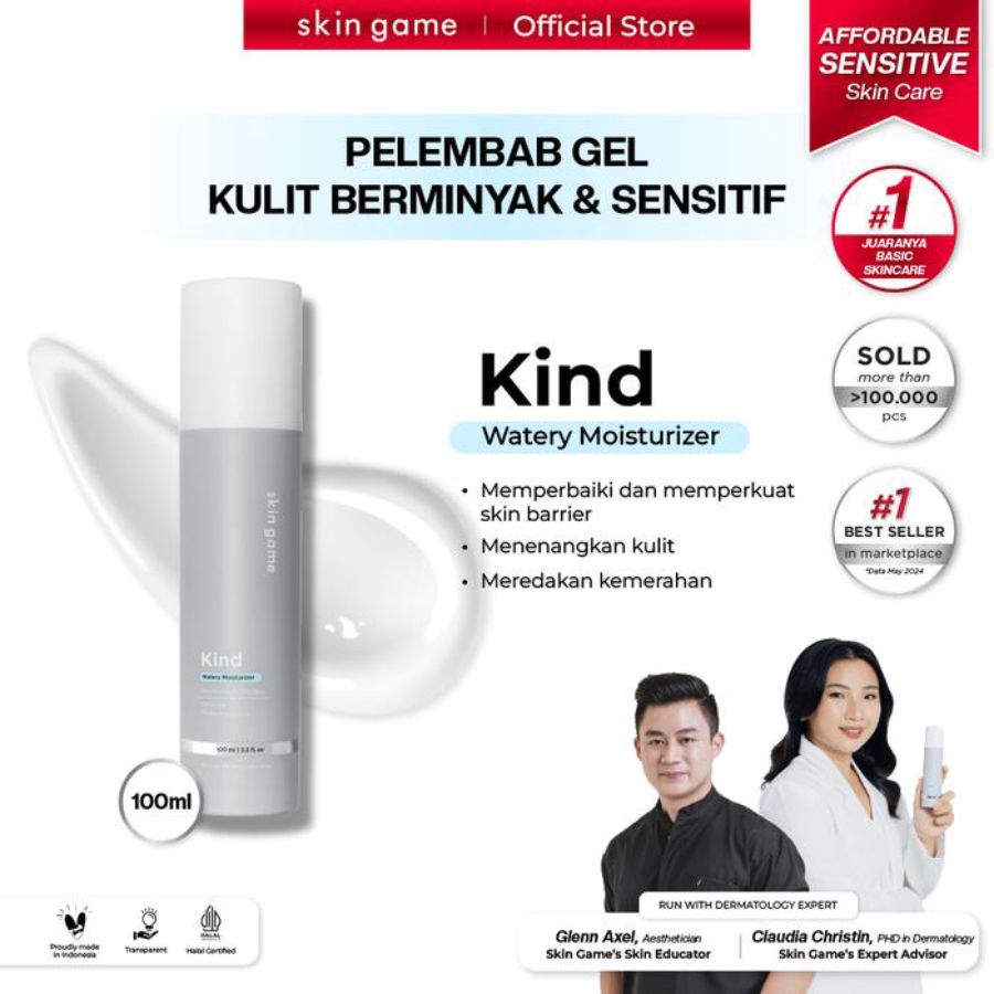 Skin Game Kind Watery Moisturizer 100ml