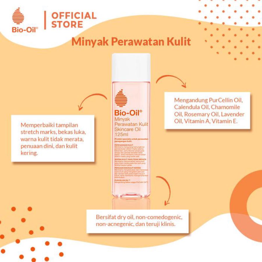 Bio Oil Skincare - Minyak Perawatan Kulit 125ml