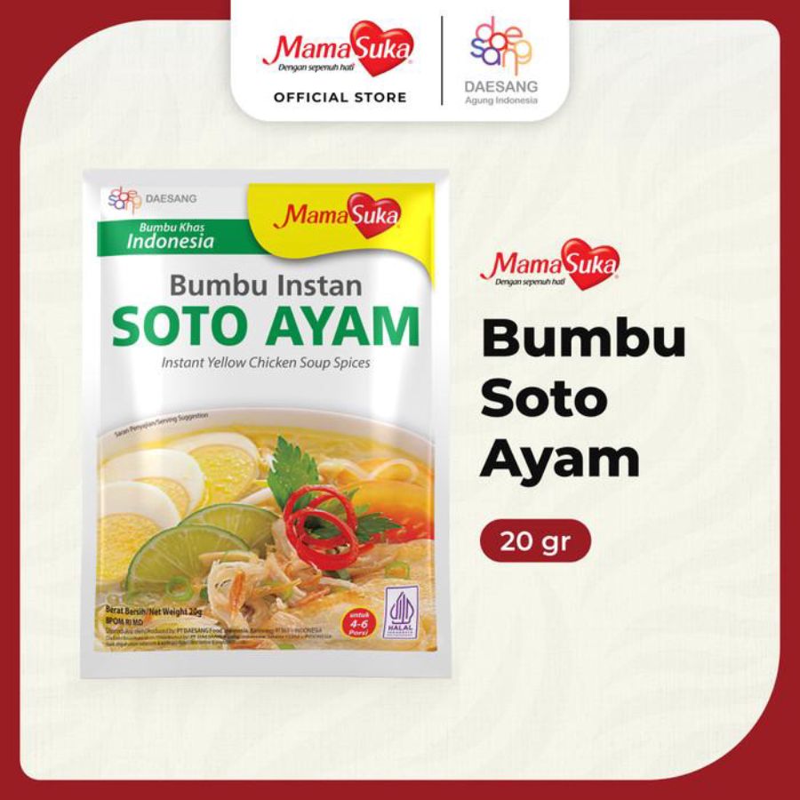 Mamasuka Bumbu Soto Ayam 20gram