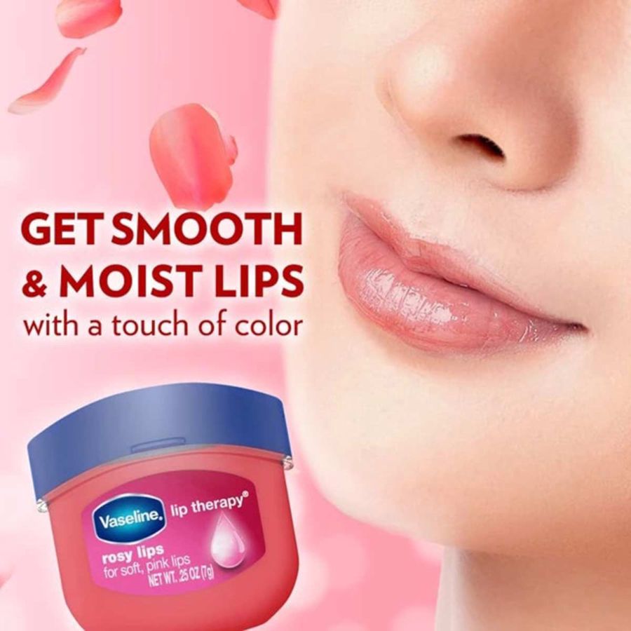 Vaseline Lip Balm Theraphy Rosy Lips 7gram