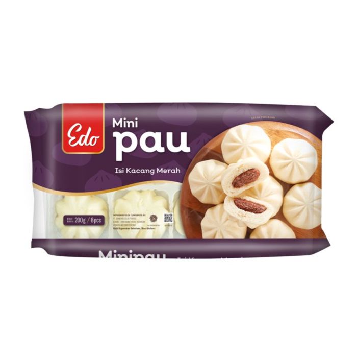 Edo Mini Pau Kacang Merah