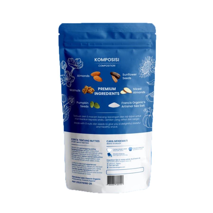 Francis Organic Nutties Original Mix 200gram