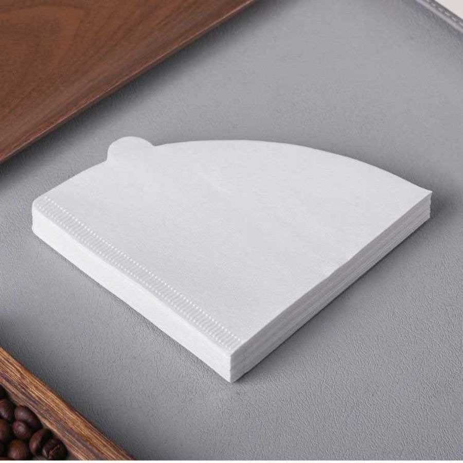 One Two Cups Kertas Saringan Kopi Filter Paper V60 1-2 Cups 100 PCS - V40 - White 1pcs