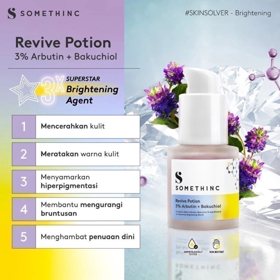 Somethinc Revive Potion 3% Arbutin + Bakuchiol 1pcs