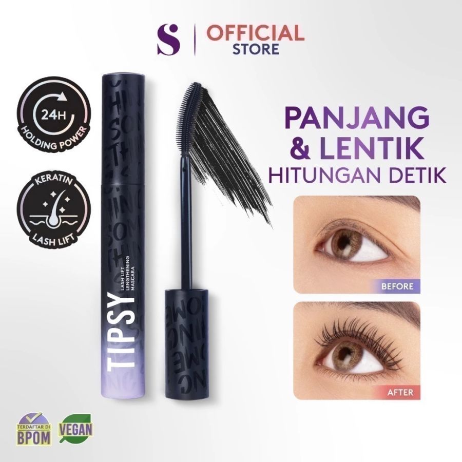 Somethinc Tipsy Lash Lift Lengthening Mascara 1pcs