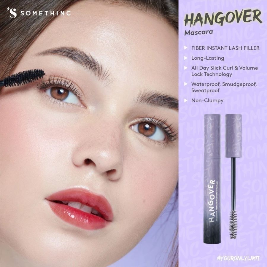 Somethinc Hangover Voluminous Fiber Lash Smudgeproof Mascara 7gram