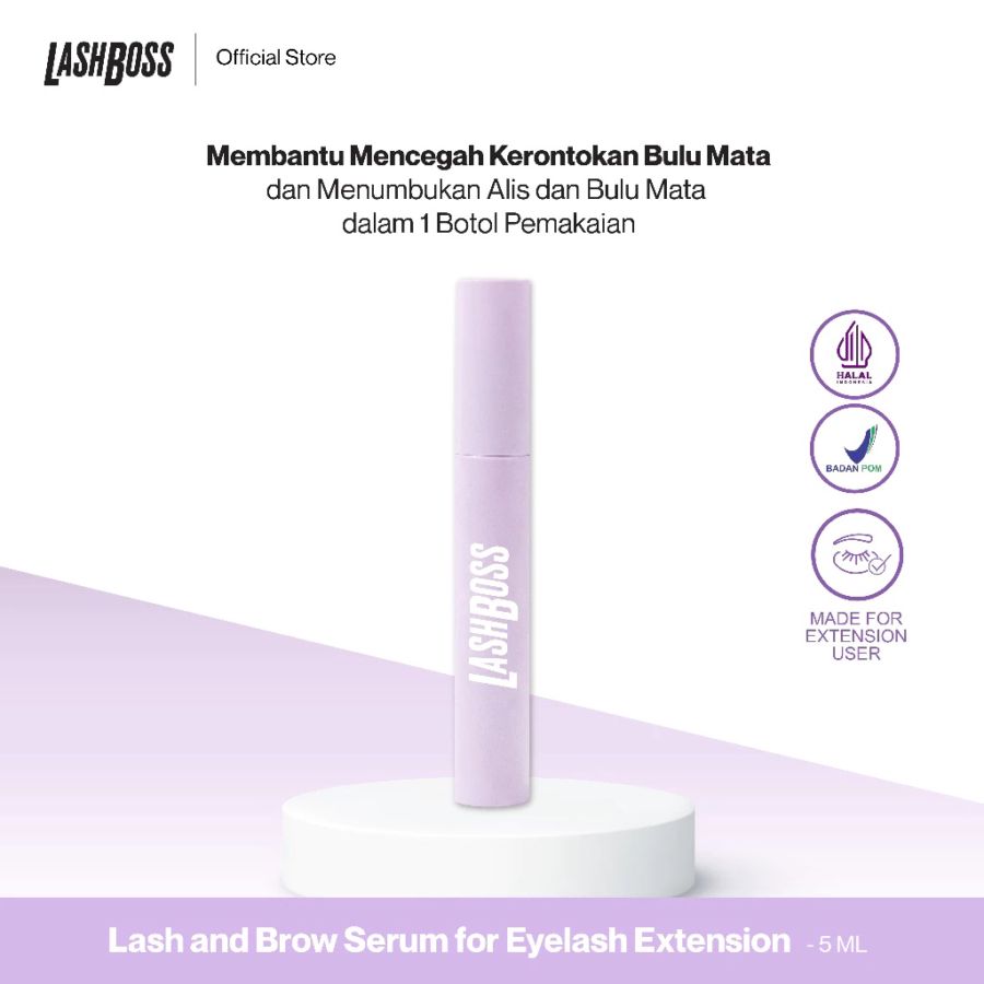 LashBoss Capixyl Lash & Brow Serum for Eyelash Extension 5ml