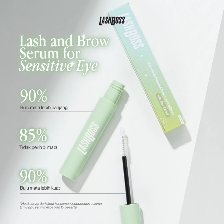 Lashboss Lash & Brow Serum for Sensitive Eyes 5ml