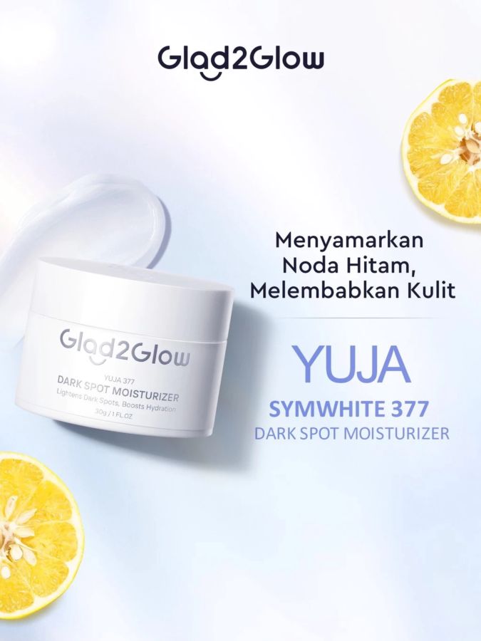 Glad2Glow Yuja Symwhite 377 Dark Spot Moisturizer 30gram