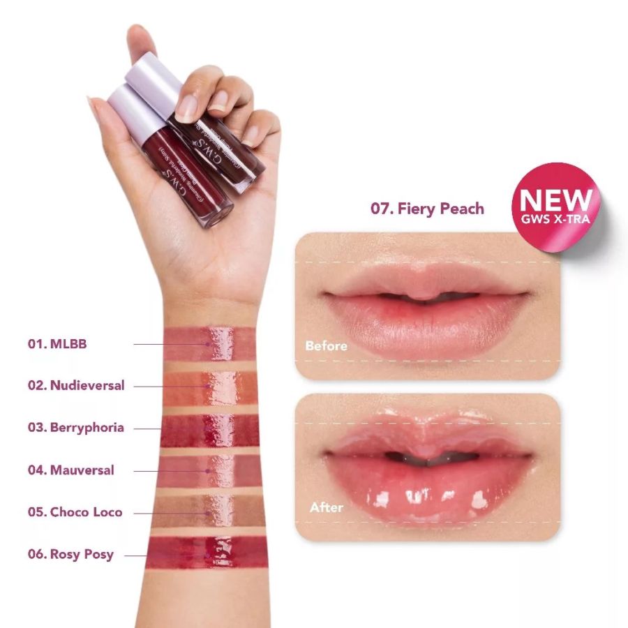 MOP Beauty G.W.S Plump Gloss MLBB Lip Gloss 4ml