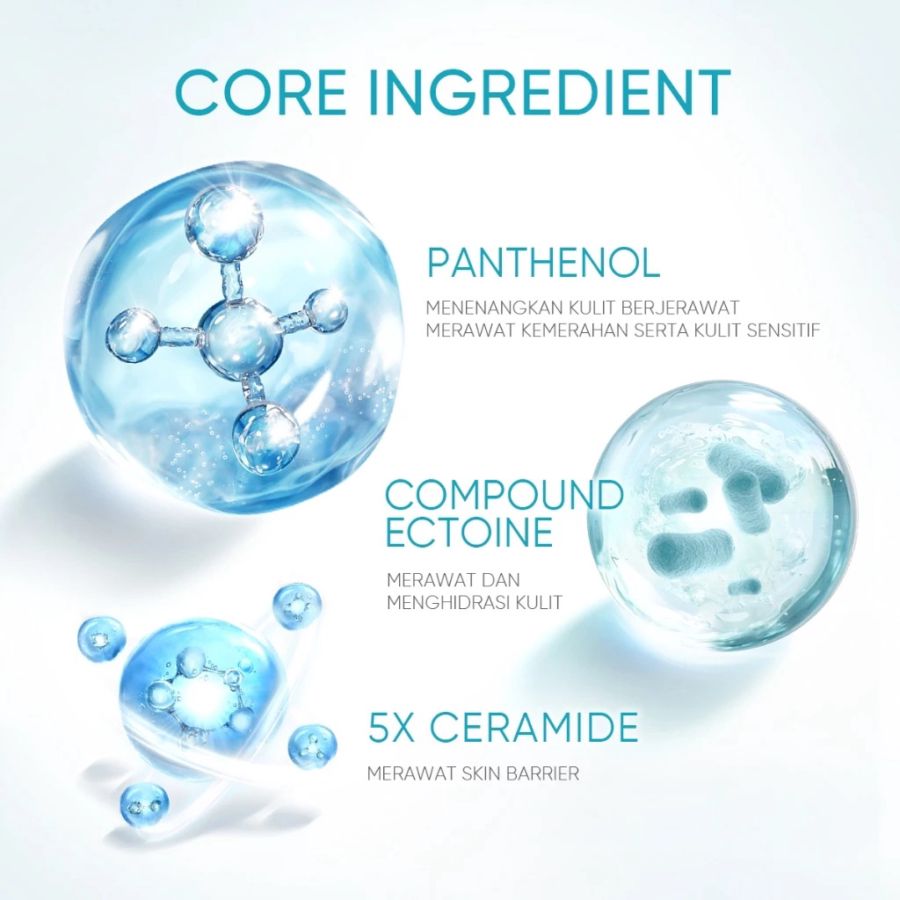 Skintific 5% Panthenol Acne Calming Water Gel 1pcs