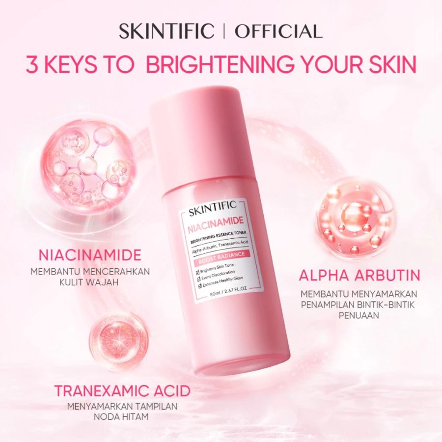 Skintific Niacinamide Brightening Essence Toner