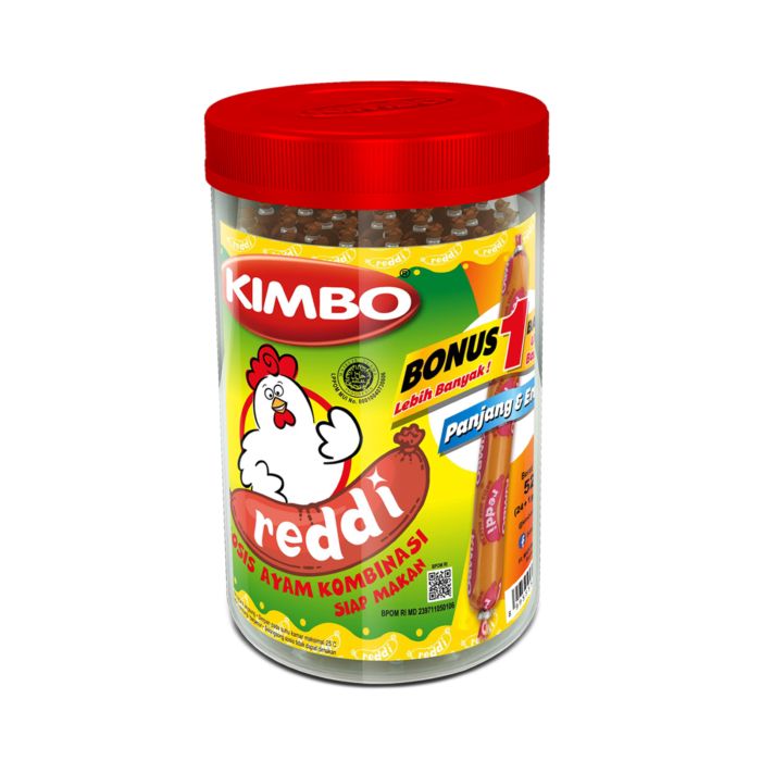 KIMBO Reddi Sosis Ayam Toples