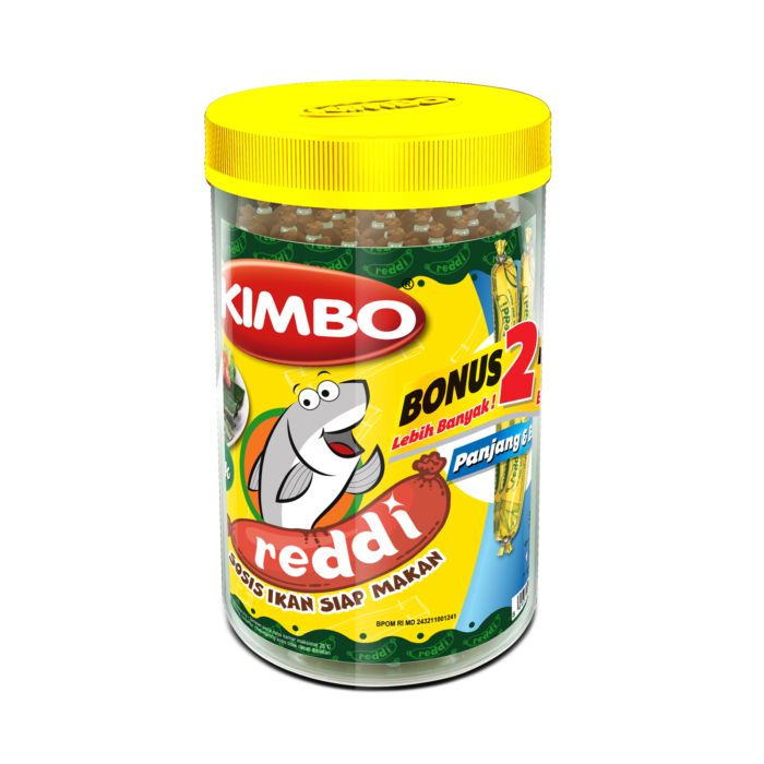KIMBO Reddi Sosis Ikan Rasa Otak-otak Toples