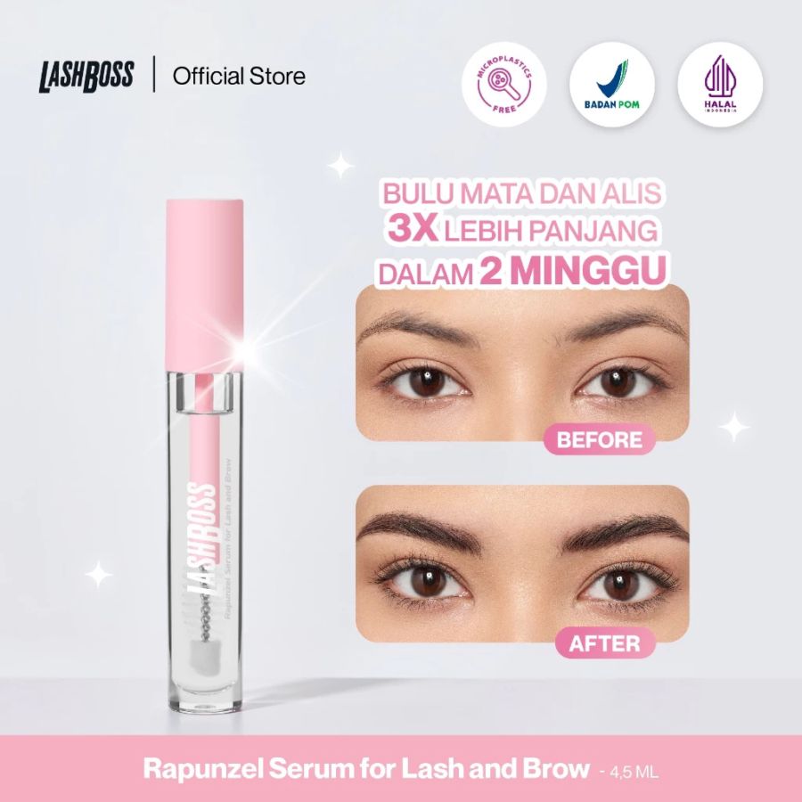 Lashboss Rapunzel Serum for Lash & Brow 4ml