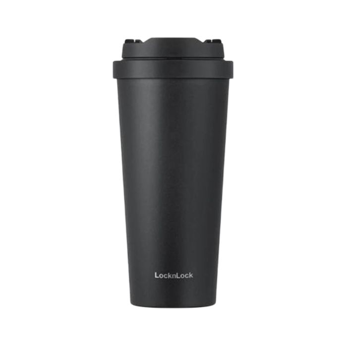 LocknLock One Touch Clip Tumbler Hitam 550 ml
