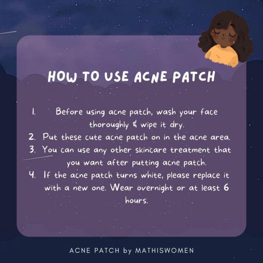 Acne Patch By Mathis Women Hydrocolloid Pimple Patch - Sakura 12pcs 1pack
