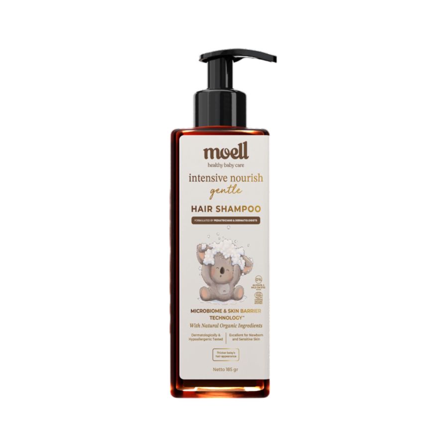 Moell Bubbles Everywhere Shampoo Perawatan Bayi 185gram