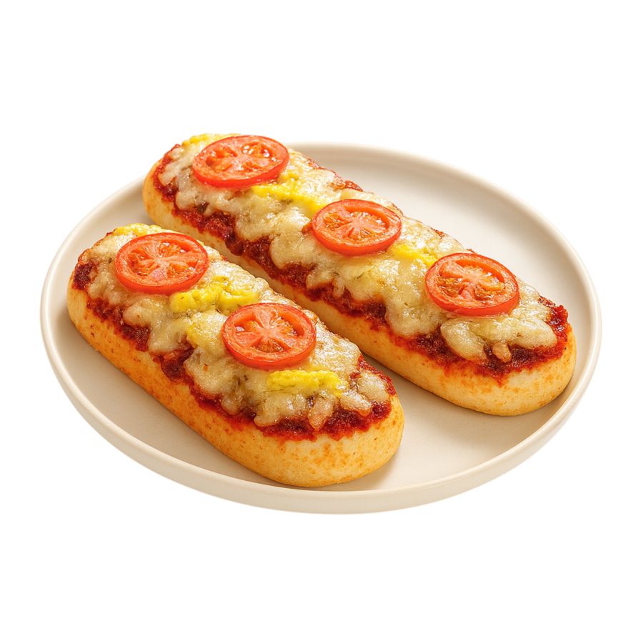 Edo Pizza Baguette Tomato & Cheese 85gram