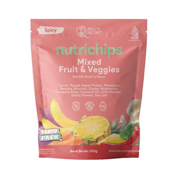 RICU'S SECRET Nutrichips Spicy 200gr