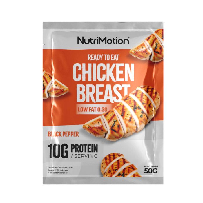 Nutrimotion Cemilan Sehat Dada Ayam Siap Makan 50gram