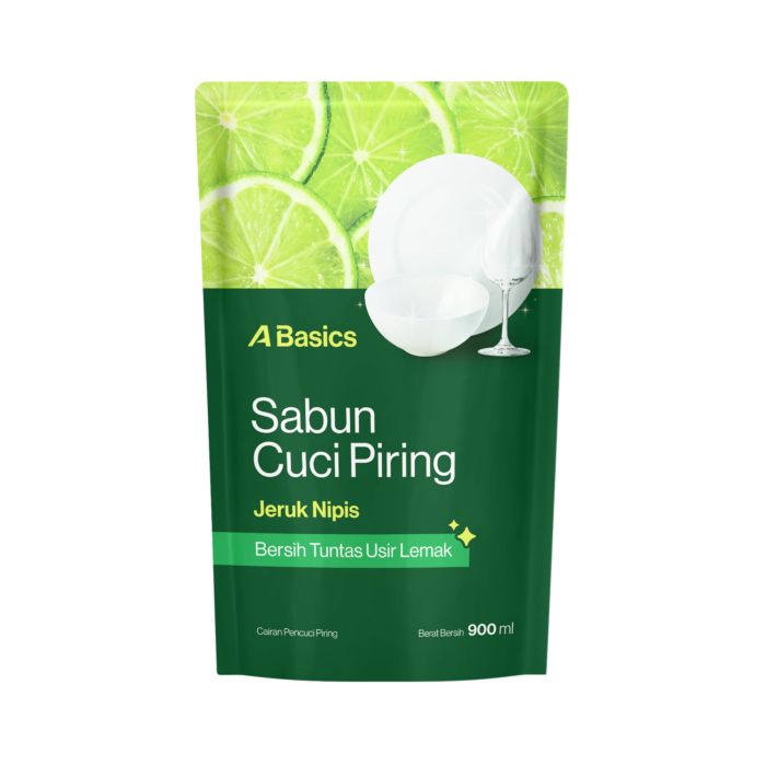 Sabun Pencuci Piring Pouch Jeruk Nipis A Basics