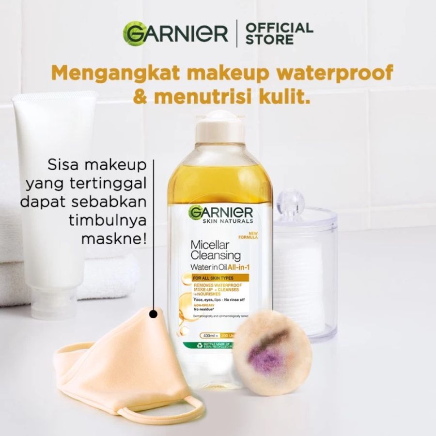 Garnier Micellar Oil Infused Cleansing Water Make Up Remover 50ml