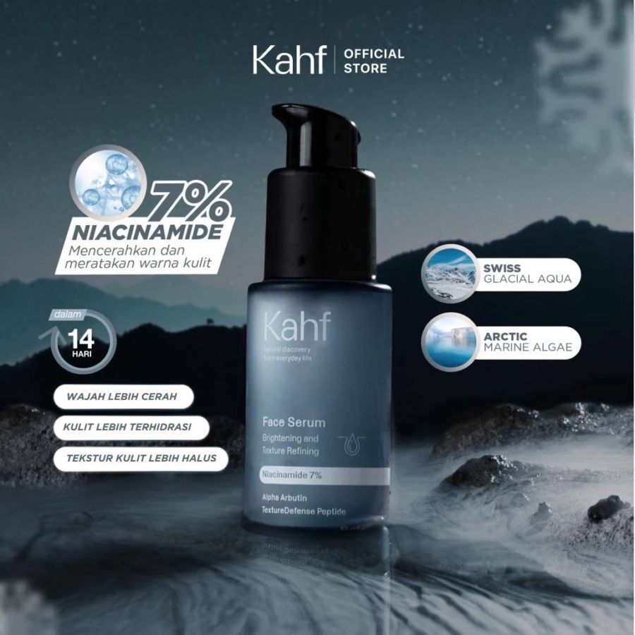 Kahf Brightening And Texture Refining Face Serum 35ml