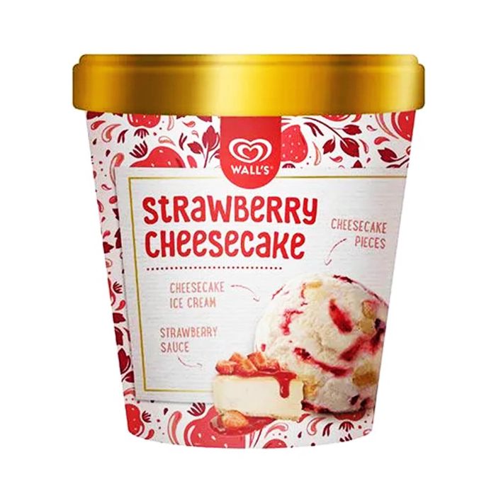 Walls Selection Strawberry Cheesecake