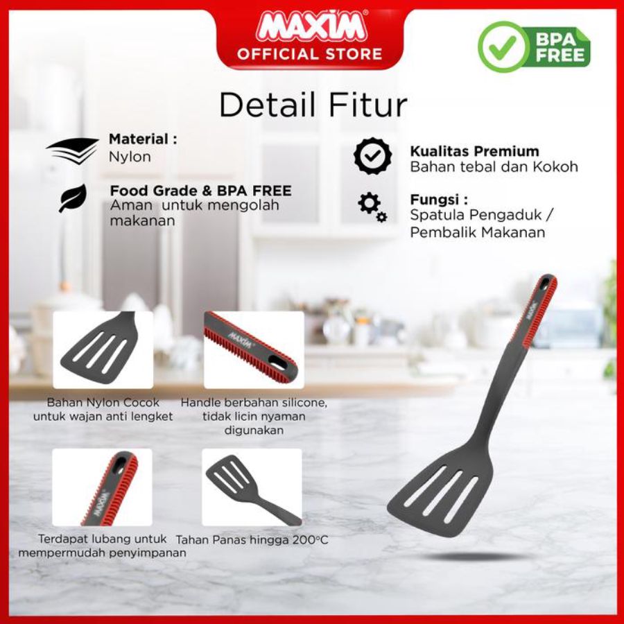 Maxim Tools Flex Grip Turner Spatula Nylon 1pcs