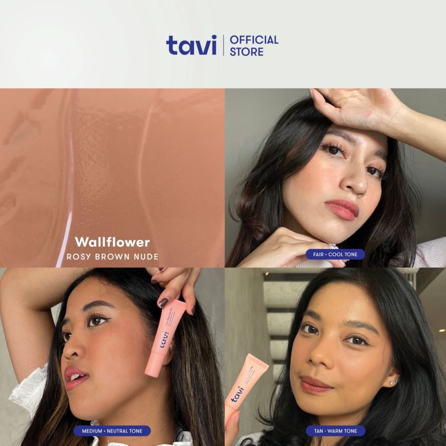 TAVI Color Play Face Tint Wallflower Blush & Highlighter 9gram