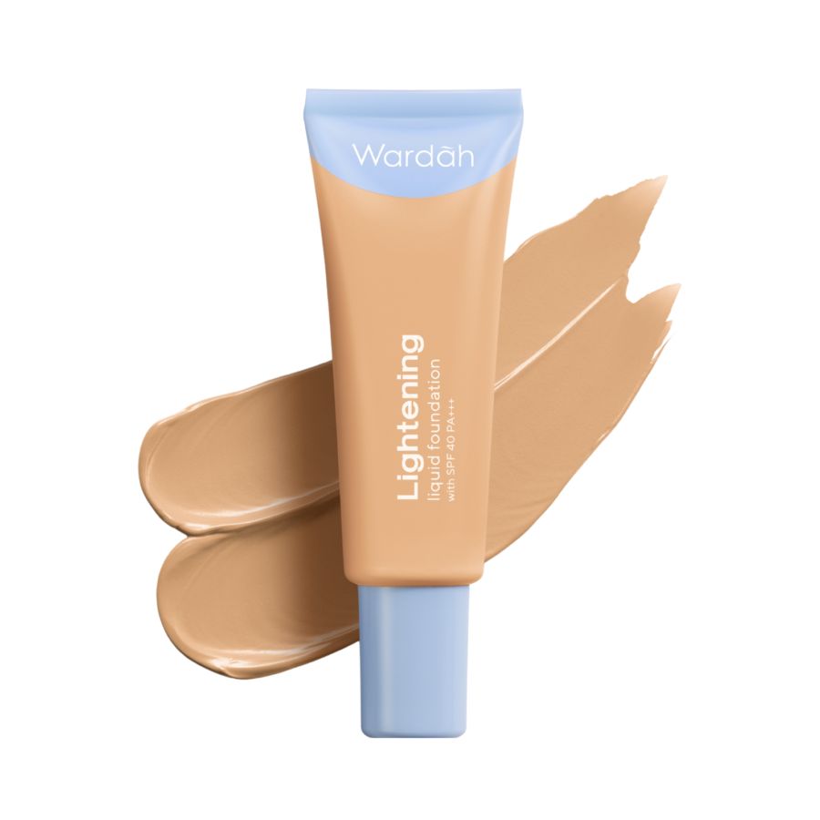 Wardah Lightening 03 Warm Beige 32W Liquid Foundation 25ml