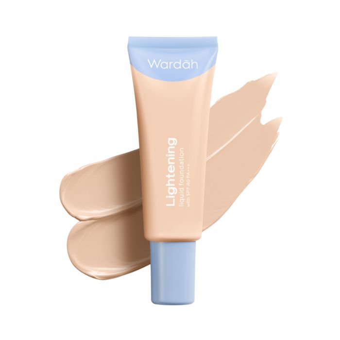 Wardah Lightening 01 Neutral Fair 12N Liquid Foundation