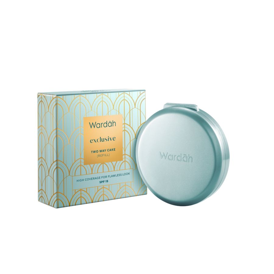 Wardah Exclusive 04 Natural Refiil Bedak Two Way Cake 14gram