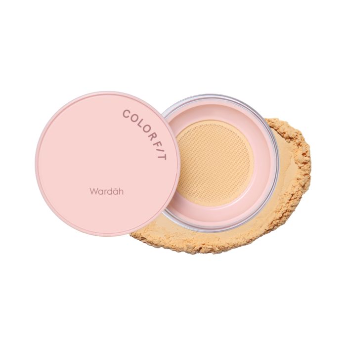 Wardah Colorfit HD Blurify 22N Light Ivory Loose Powder