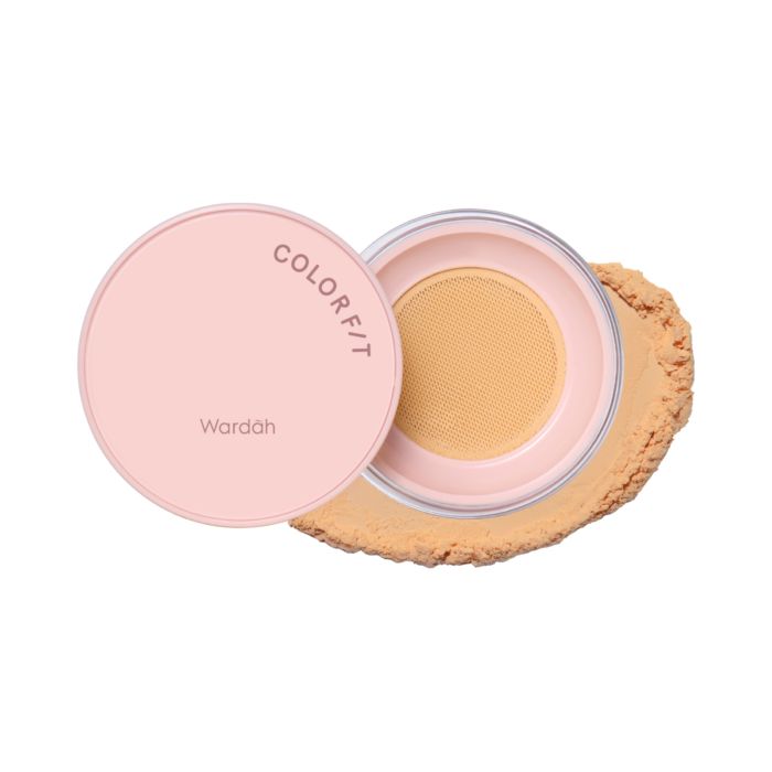 Wardah Colorfit HD Blurify 23W Warm Ivory Loose Powder