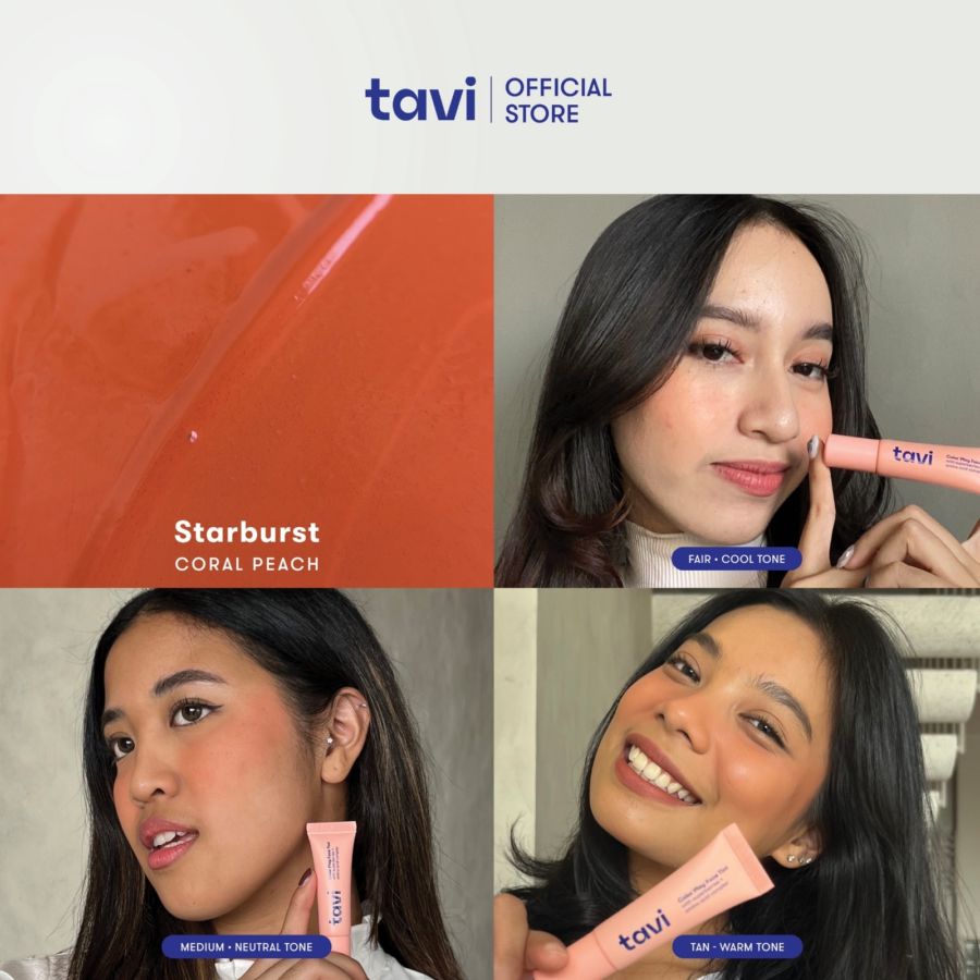 TAVI Color Play Face Tint Starburst Blush & Highlighter 9gram
