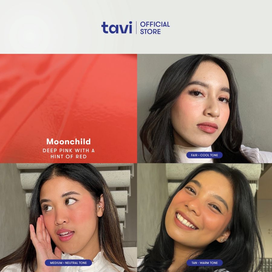 TAVI Color Play Face Tint Moonchild Blush & Highlighter 9gram