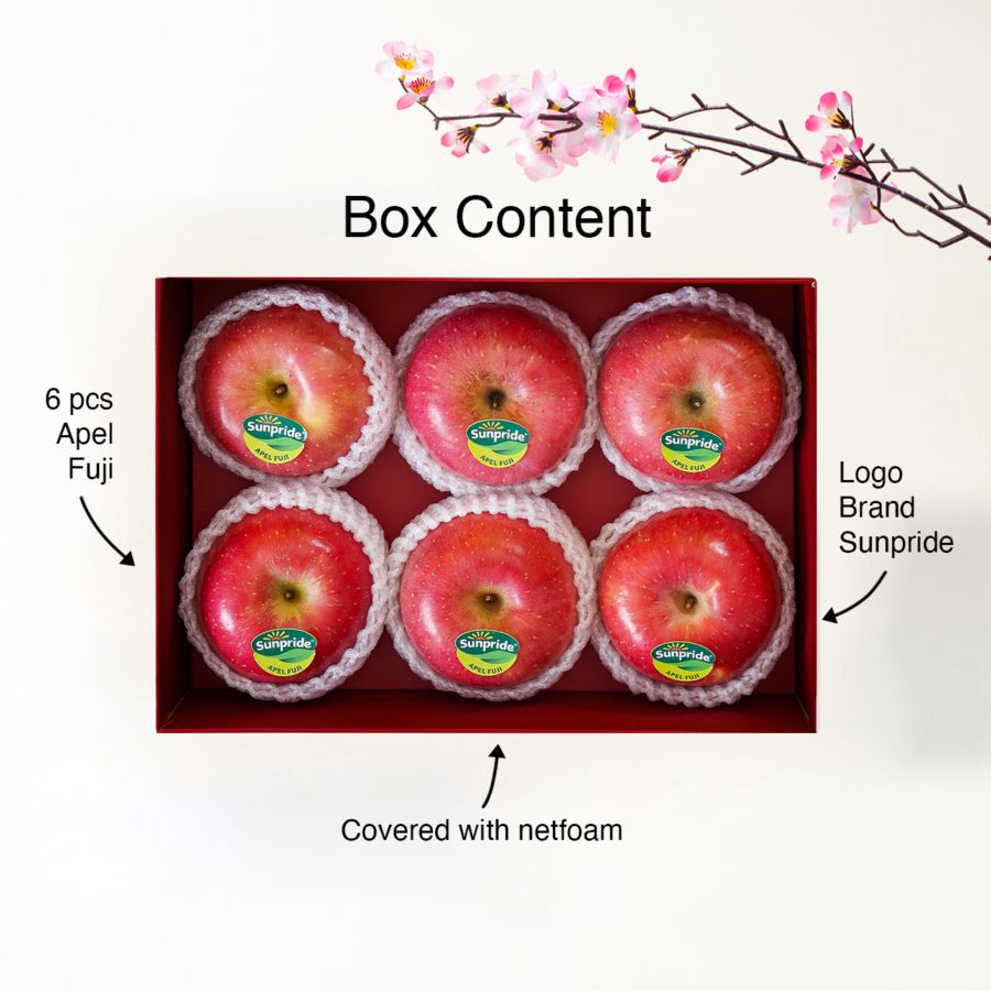 Sunpride Apel Fuji Gift Box 1box