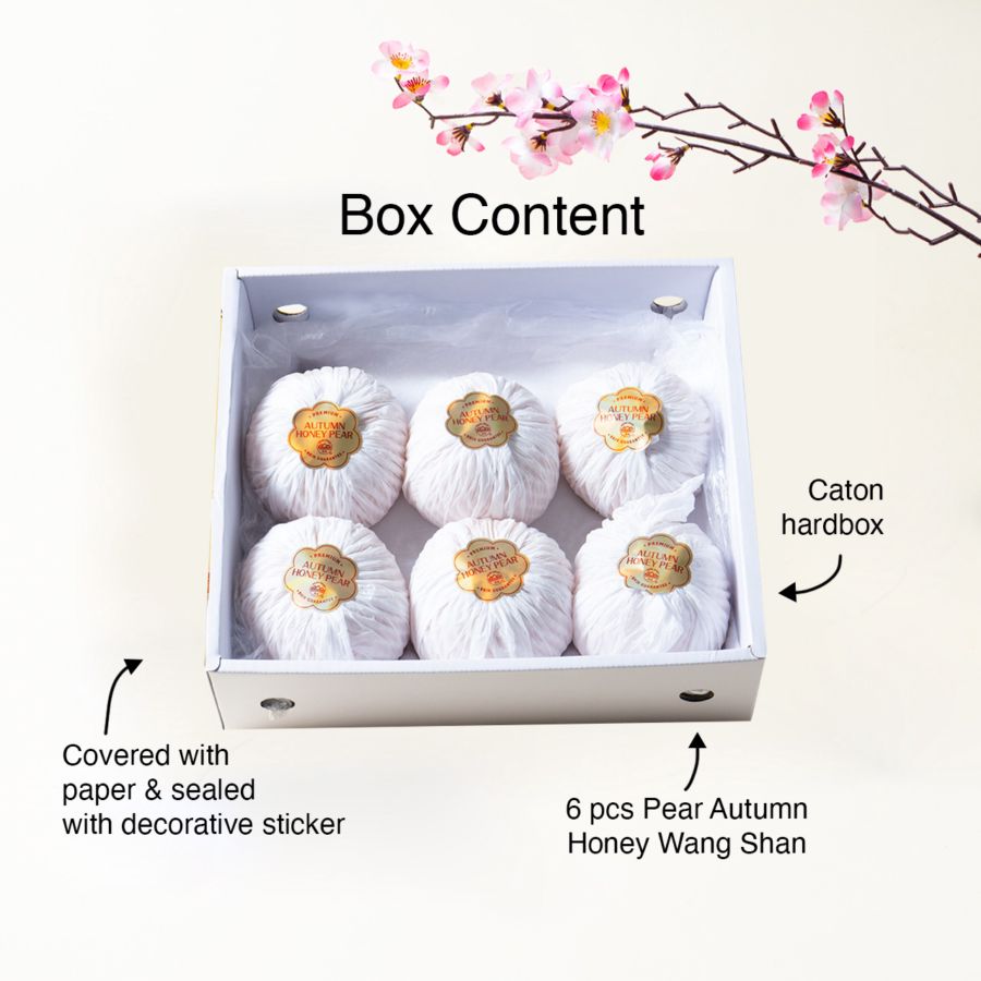 Pear Autumn Honey Wang Shan Gift Box 1box