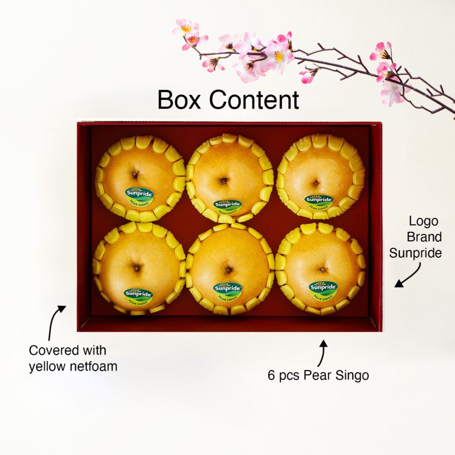 Sunpride Pear Singo Gift Box 1box