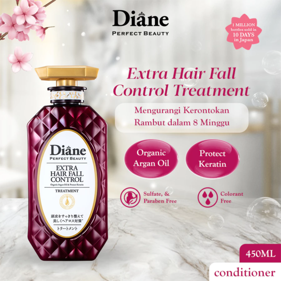 Moist Diane Extra Hair Fall Control Treatment Condisioner 450ml