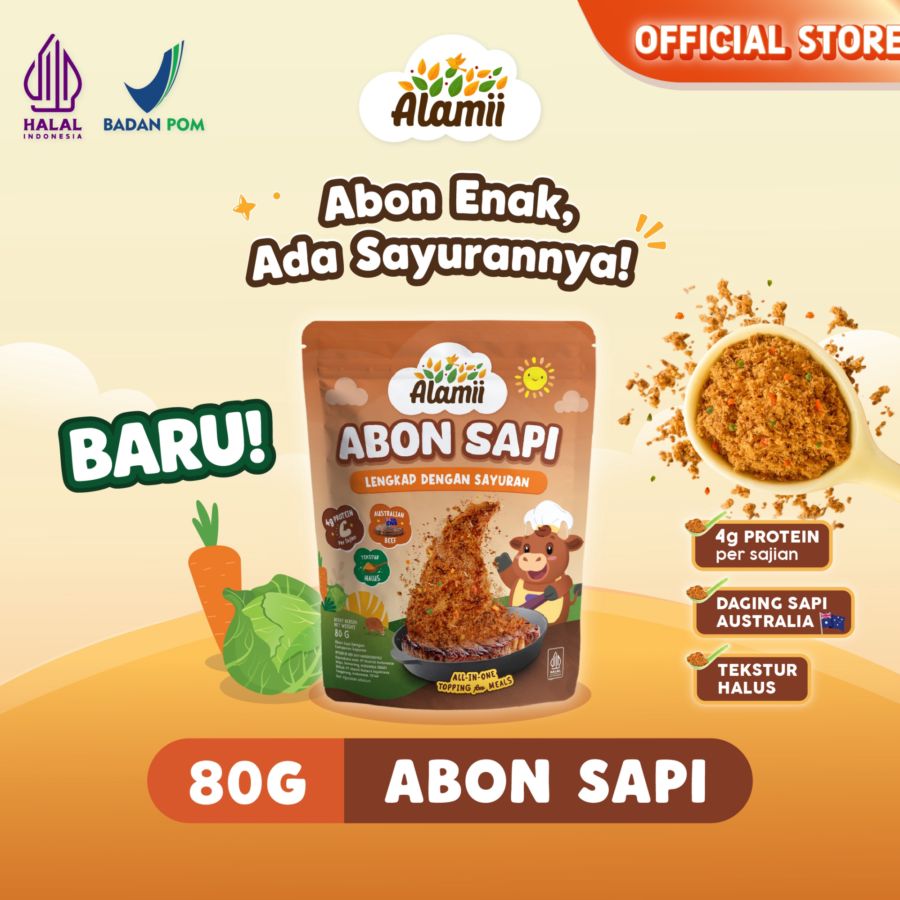 Alamii Abon Sapi Anak MPASI 80gram