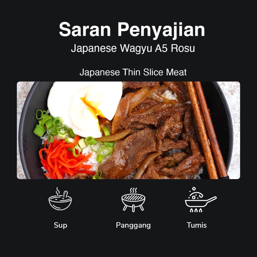 Japanese Wagyu A5 Rosu Astro Farm Signature 100gram 100gram