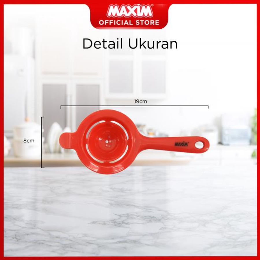 Maxim Tools Egg Separator Pemisah Kuning & Putih Telur 1pcs