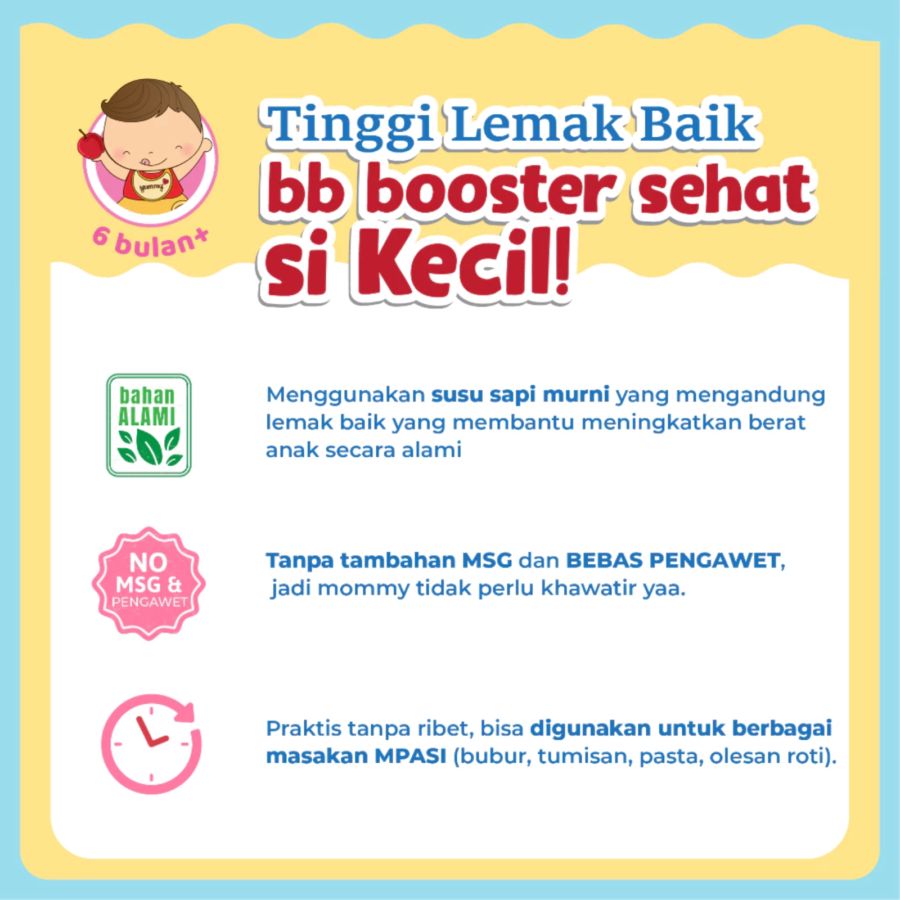 Pureeland Grass Fed Ghee Butter 3 Cheese BB Booster 30gram