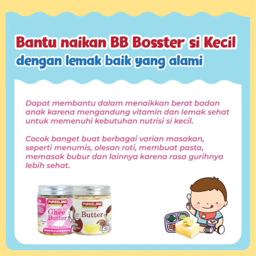 Pureeland Grass Fed Ghee Butter Favorit Mix BB Booster 30gram