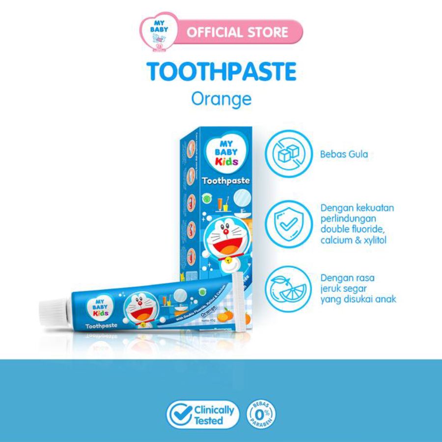 My Baby Kids Orange Pasta Gigi Anak 45gram