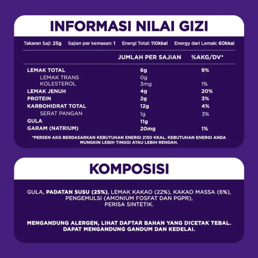 Cadbury Dairy Milk Bubbly 46gram 1pcs